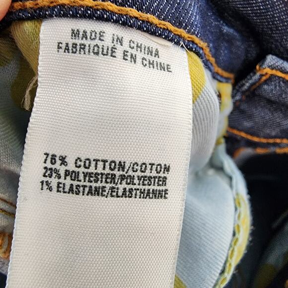 Lucky Brand Dark Wash Blue Sofia Bootcut Jeans Size 4 27x32 - Picture 11 of 12